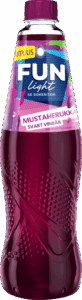 Fun Light Mustaherukan makuinen juomatiiviste 0,5 l