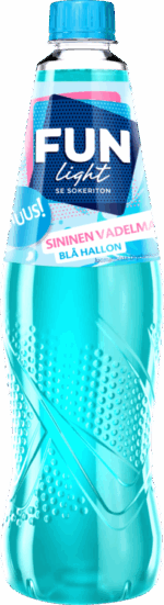FUN Light Sininen Vadelma juomatiiviste 0,5 l
